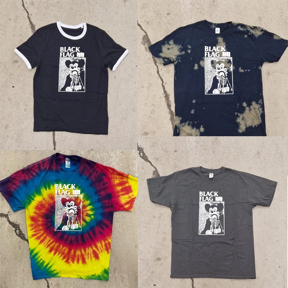 Black Flag - Mickey Mouse Tees | naughtydogs